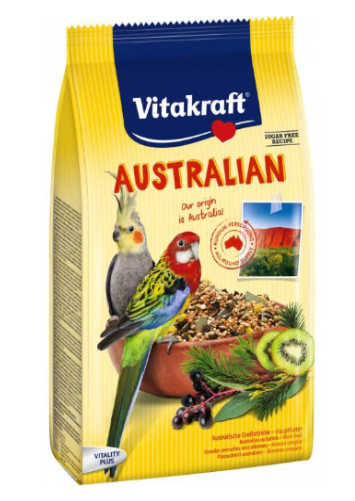 VITAKRAFT MENIU NIMFA AUSTRALIAN 750 G